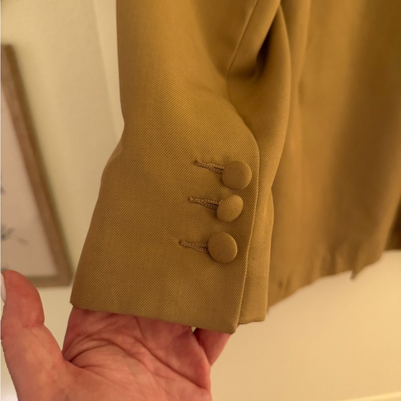 Camel - Beige Oversized Blazer - Picture 9 of 9